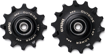Elvedes derailleurwieltjes RVS 11 14tand seal narrowCP2017102