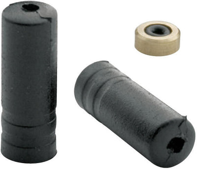 Elvedes kabelhoedje 4,3mm pvc zwart sealed (100st)