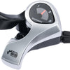Shimano versteller links 3 speed st-tx50 - zwart zilver