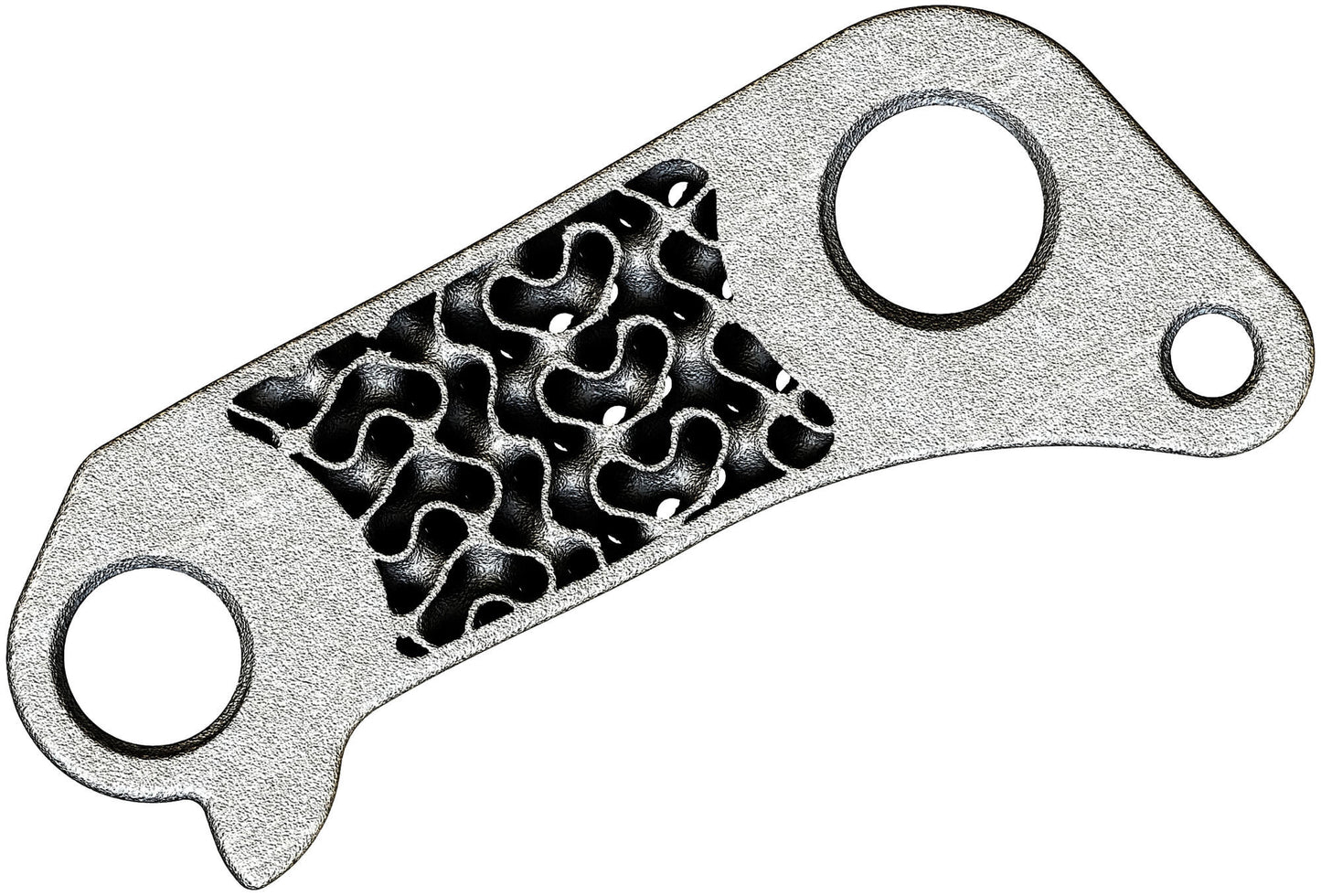 Silca derailleur-bevestigingshaak derail.hanger scott