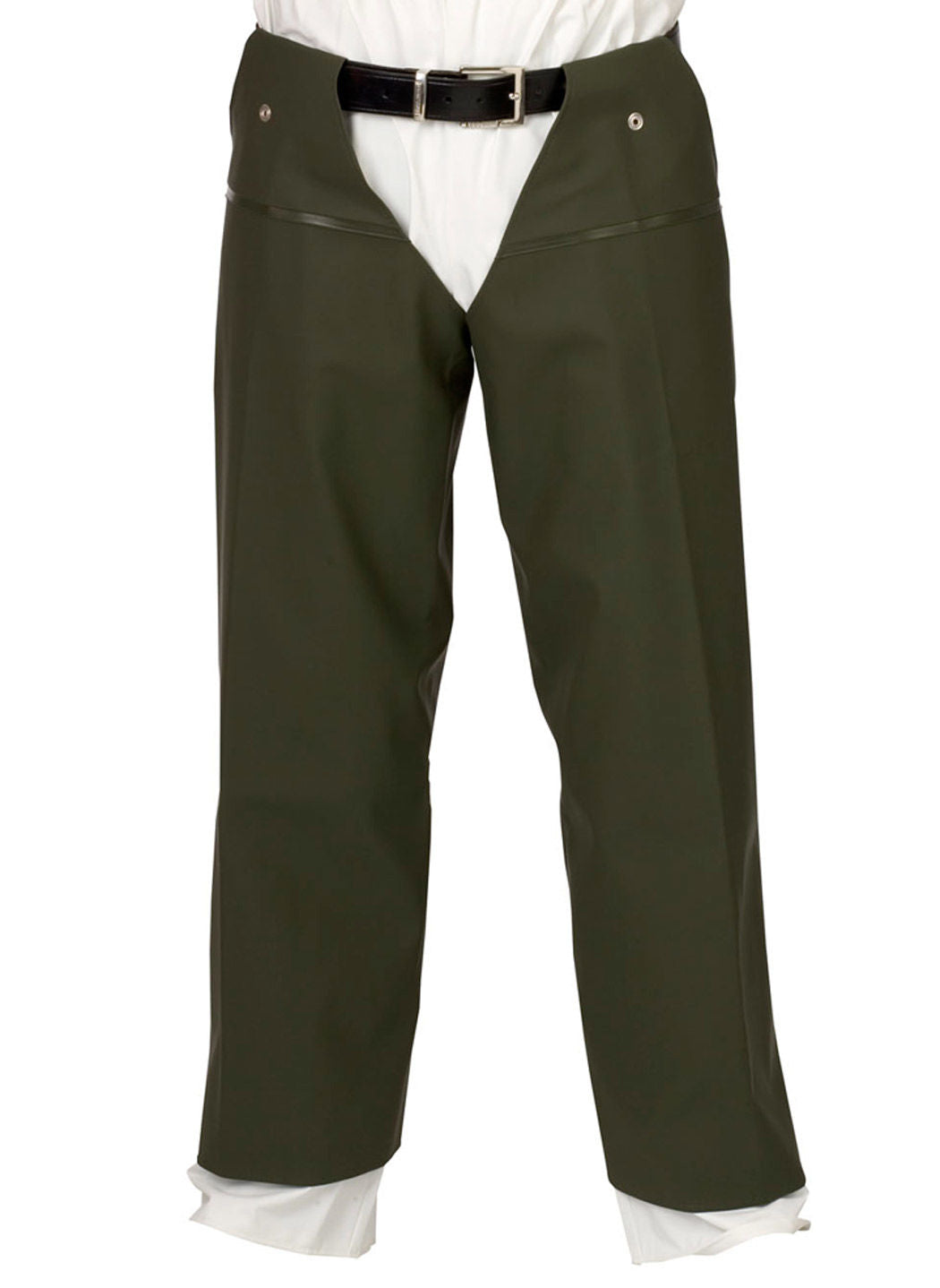 Beenpijpen polyesterpvc groen per paar