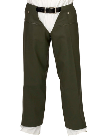 Beenpijpen polyesterpvc groen per paar