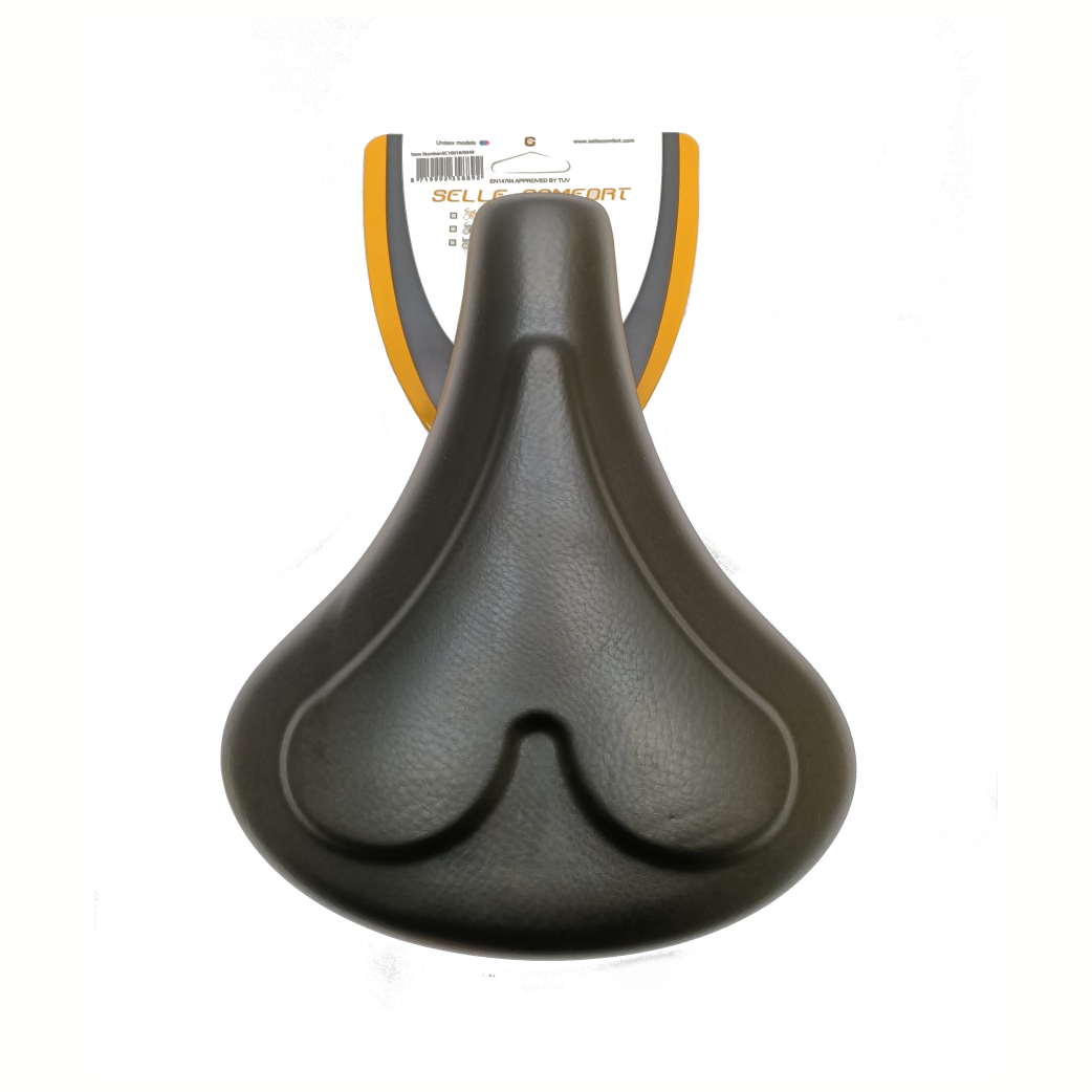 Selle comfort zadel city gel hart, zonder strop