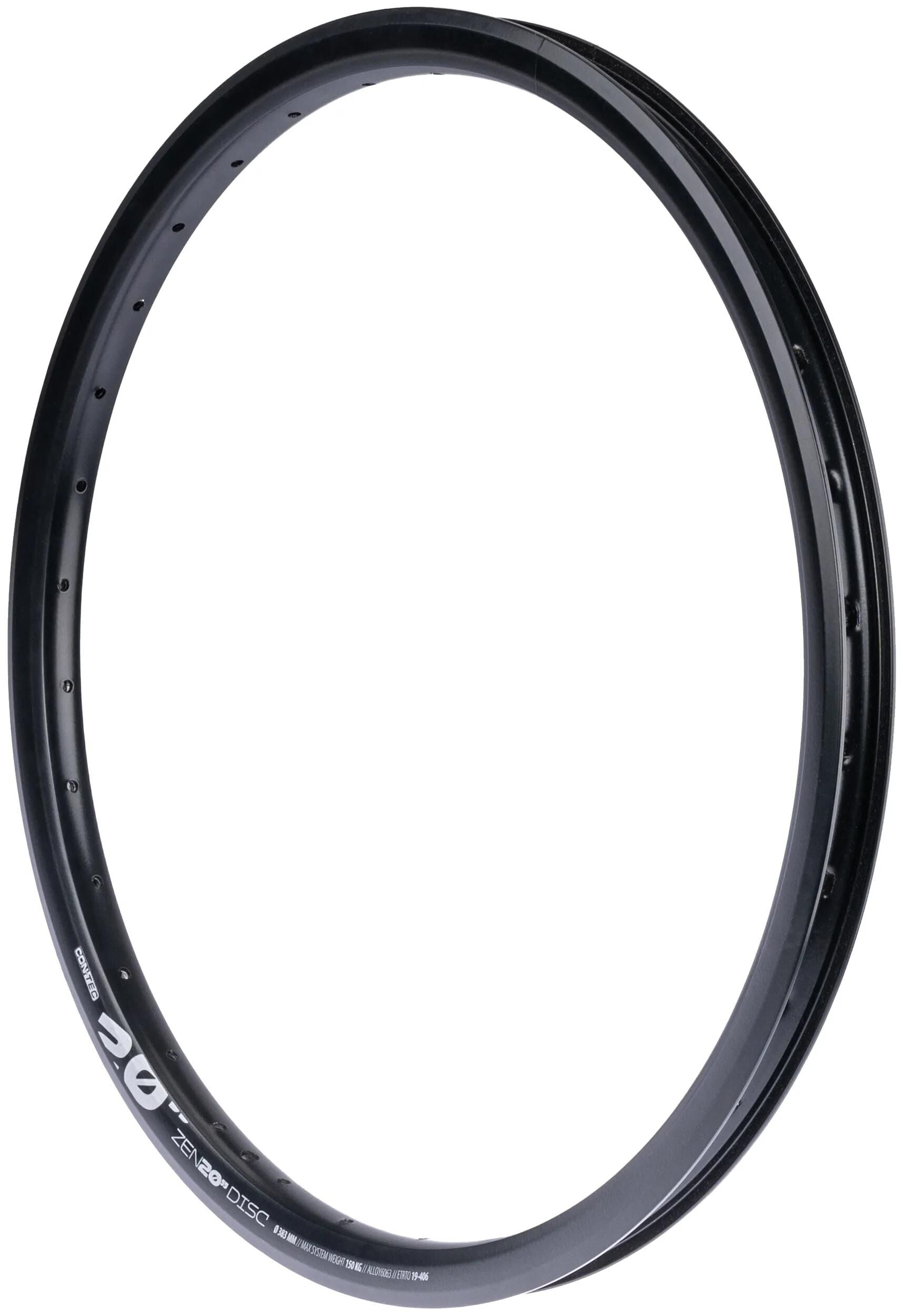 Contec velg zen 20 disc ct aluminium rim zen 20 d 20 , 32l. 19-406, sv, bla