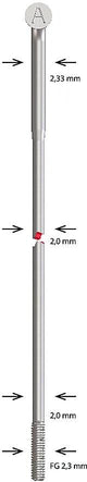 Alpina spaak spoke sst butted 2,34x268 mm