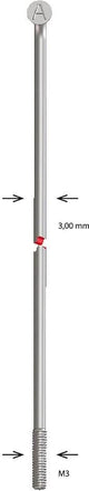 Alpina spaak spoke zinc m3x194 mm