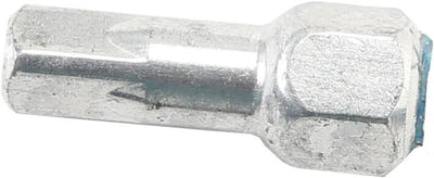 Alpina spaaknippel abs spoke nipple 2mm 15mm long brass sil.