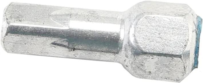 Alpina spaaknippel abs spoke nipple 2mm 15mm long brass sil.