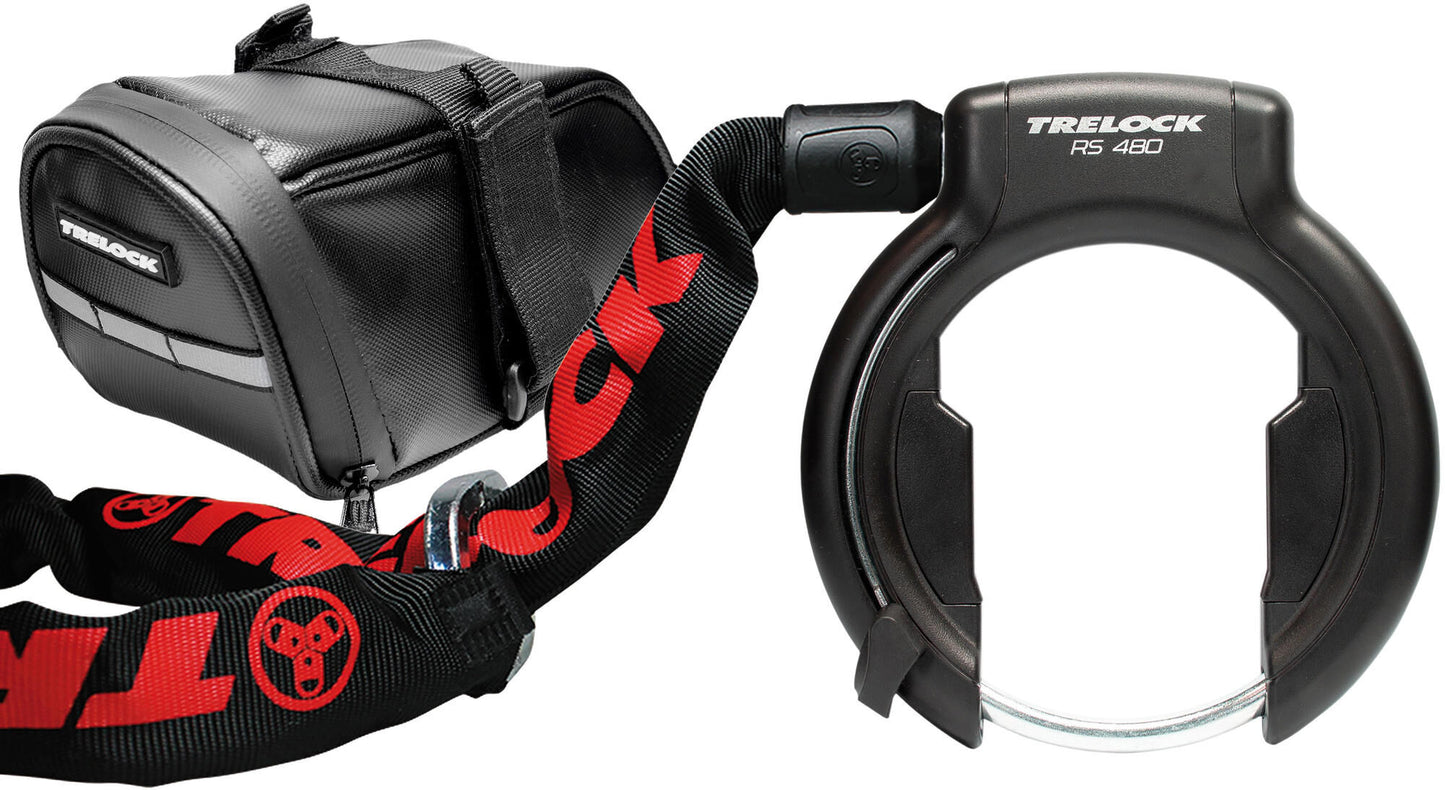 Trelock ringslot set rs 480 xl frame lock set rs 480 xl az; zr355