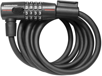 Trelock SK 210 C180 10 - Flexibel kabelslot, 180 cm, zwart