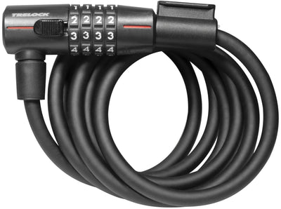Trelock spiraal-kabelslot sk 312 curly cable lock sk 312 numeric code