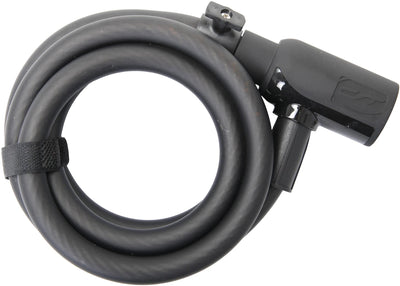 Contec spiraal-kabelslot powerloc ct coil.cab.lock powerloc 15mm x 185 cm black