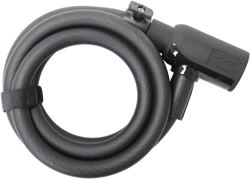 Contec spiraal-kabelslot powerloc ct coil.cab.lock powerloc 15mm x 185 cm black