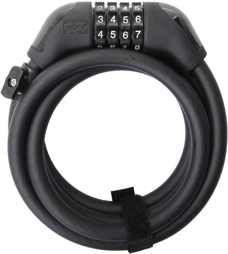 Contec cijfer-spiraal-kabelslot powerloc ct comb.coil.cab.powerloc 12mm x 185cm black