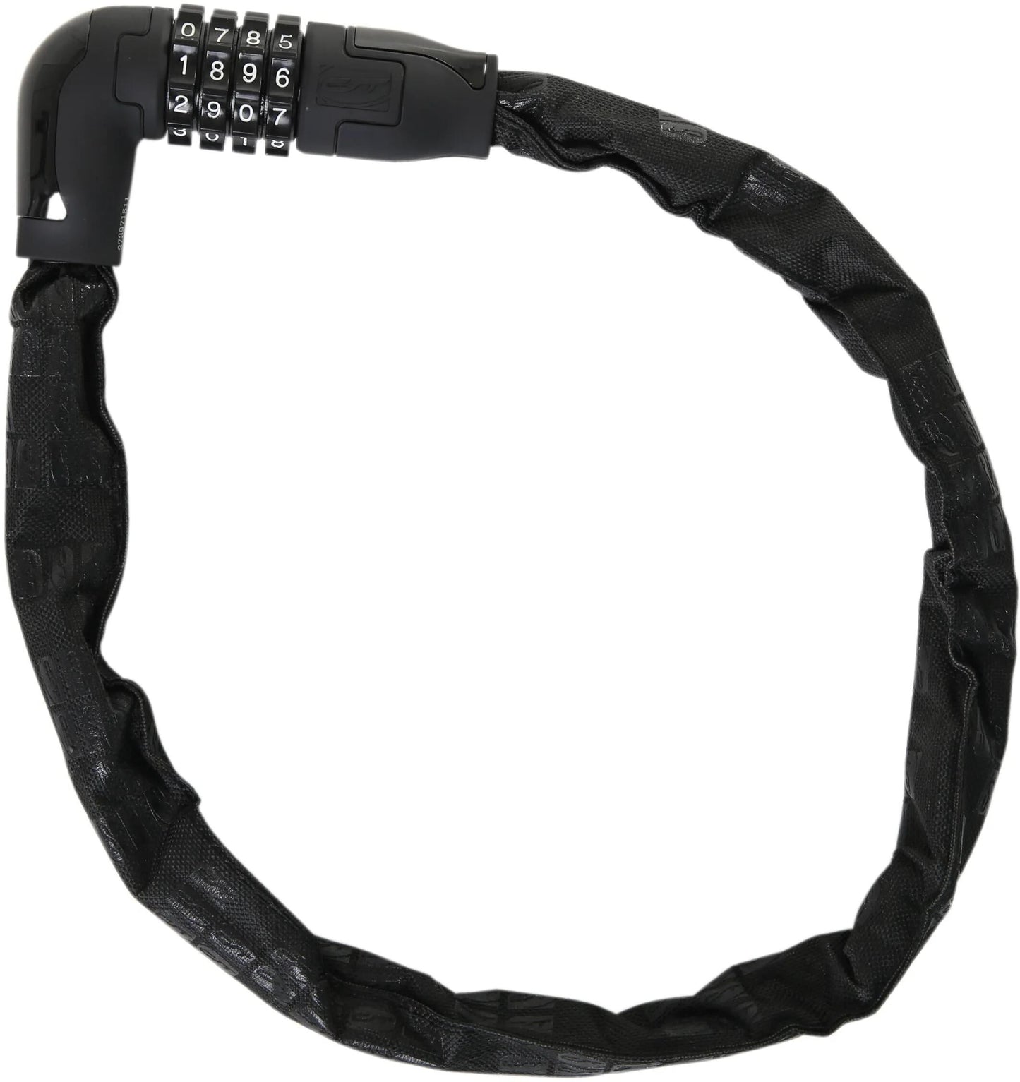 Contec cijfer-kettingslot powerloc ct comb.cha.lock powerloc 6mm x 75cm black