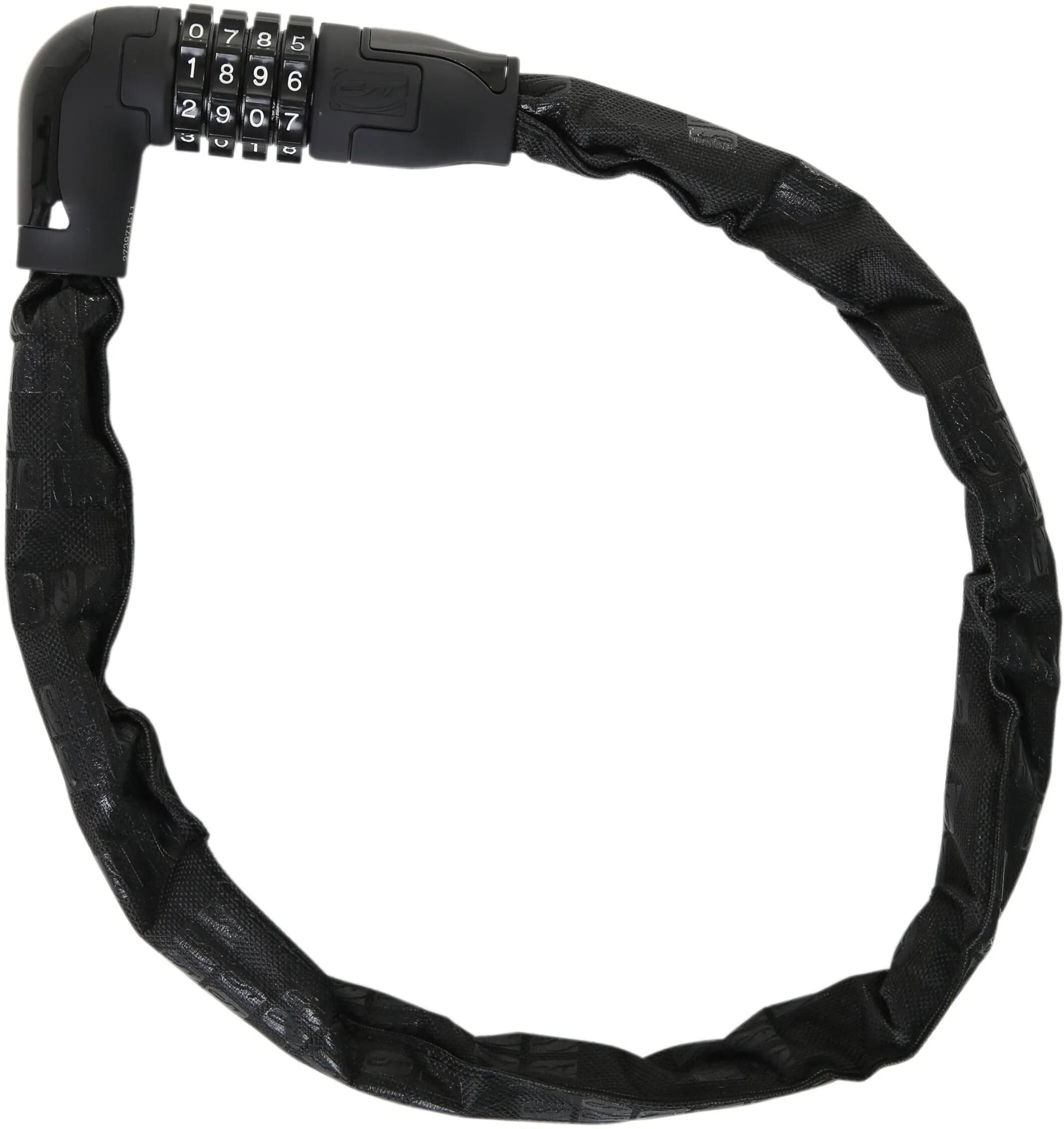 Contec cijfer-kettingslot powerloc ct comb.cha.lock powerloc 6mm x 75cm black