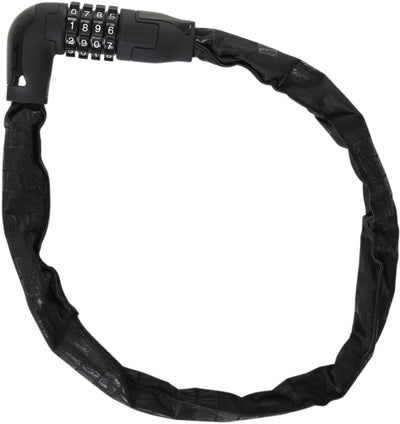 Contec cijfer-kettingslot powerloc ct comb.cha.lock powerloc 6mm x 75cm black