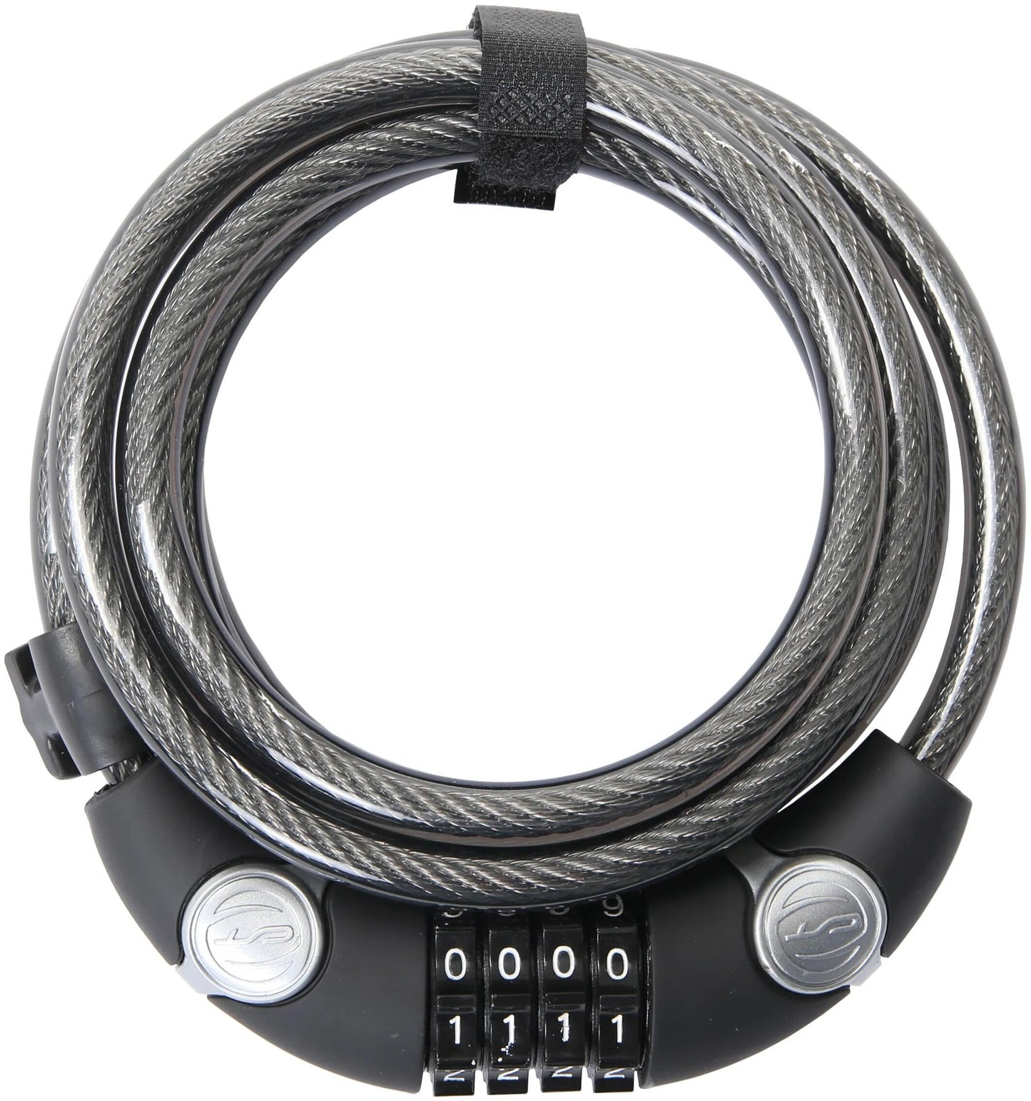 Contec cijfer-spiraal-kabelslot ecoloc ct coiled cab.lock ecoloc 10mm x 185cm black