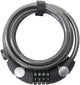 Contec cijfer-spiraal-kabelslot ecoloc ct coiled cab.lock ecoloc 10mm x 185cm black