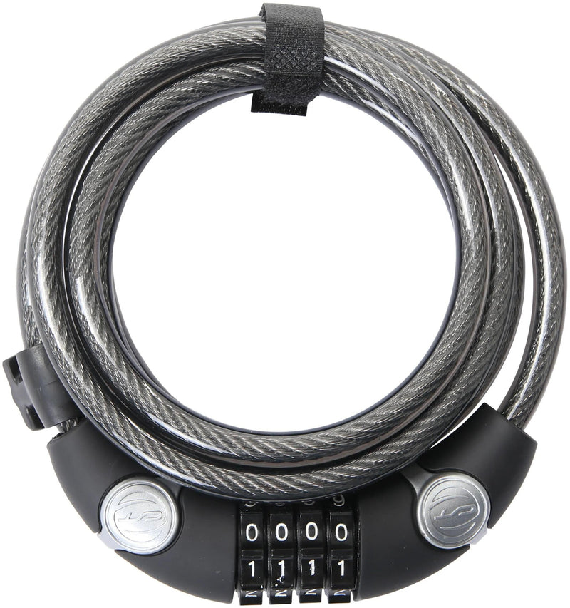 Contec cijfer-spiraal-kabelslot ecoloc ct coiled cab.lock ecoloc 10mm x 185cm black