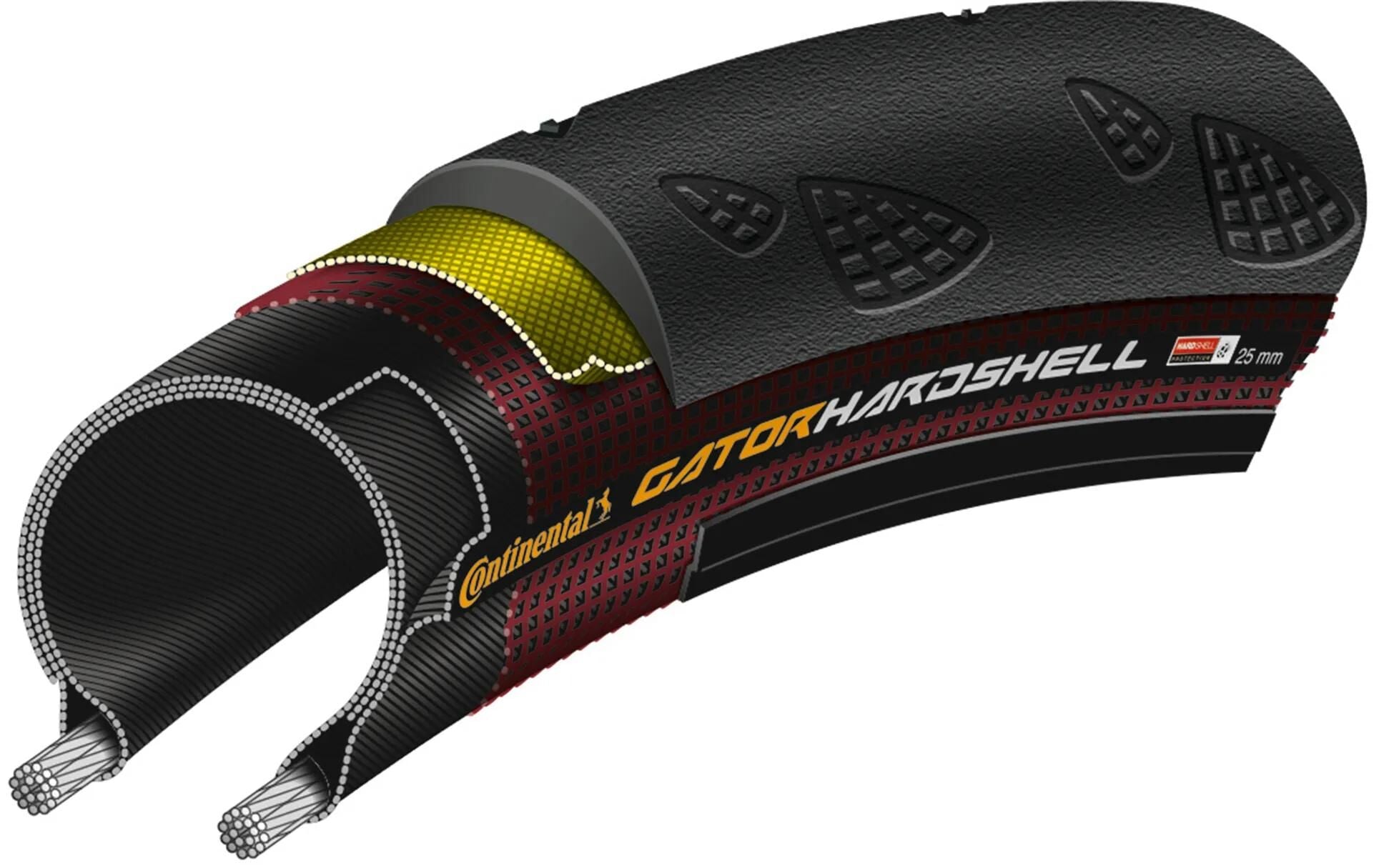 Continental buitenband gator hardshell conti tire gator hard 32-622 b b fold