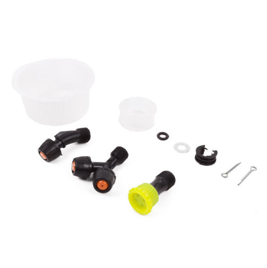 Rugspuit kunststof met zijzwengel 16 liter