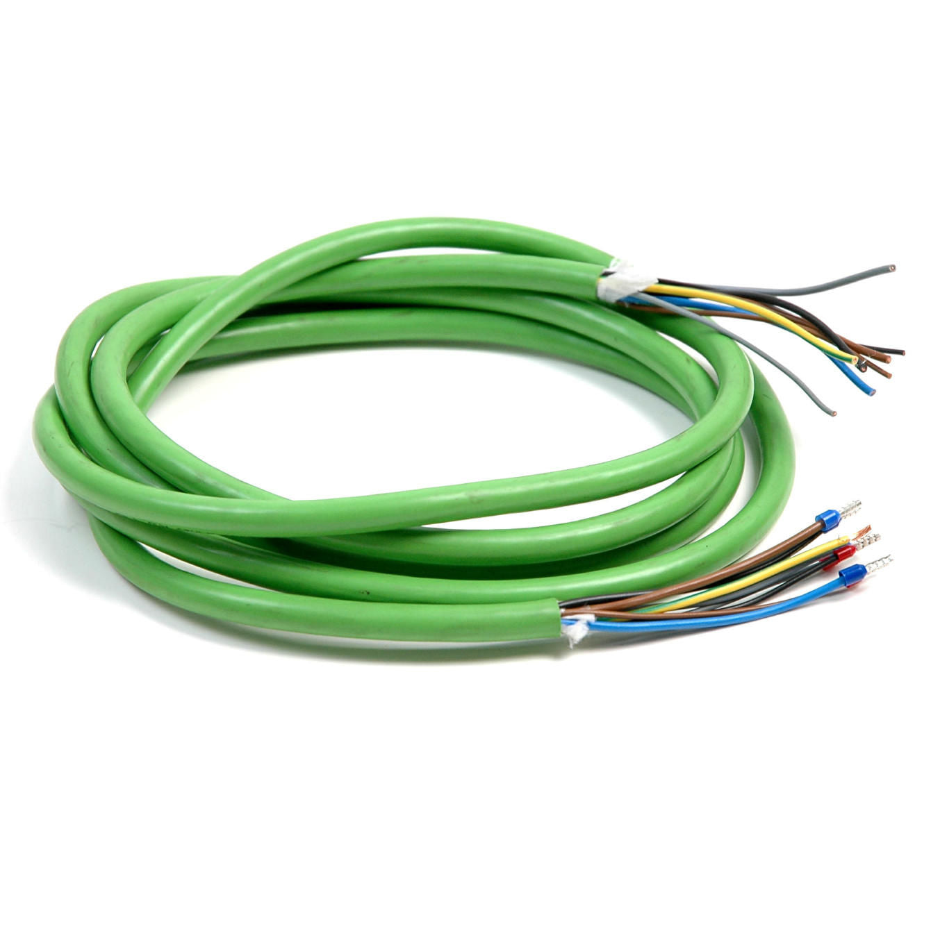 Kabel groen 8 aderig voor cowcleaner swing