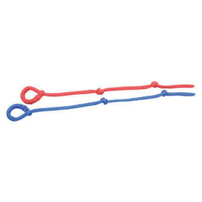 Verlostouwtjes vink nylon roodblauw