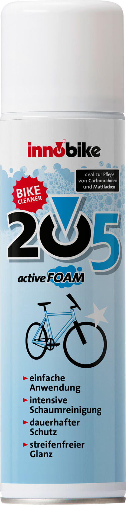 Innobike fietsreiniger 205 bike cleaner activefoam bike cleaner 205 bike cl. act.foam 300ml