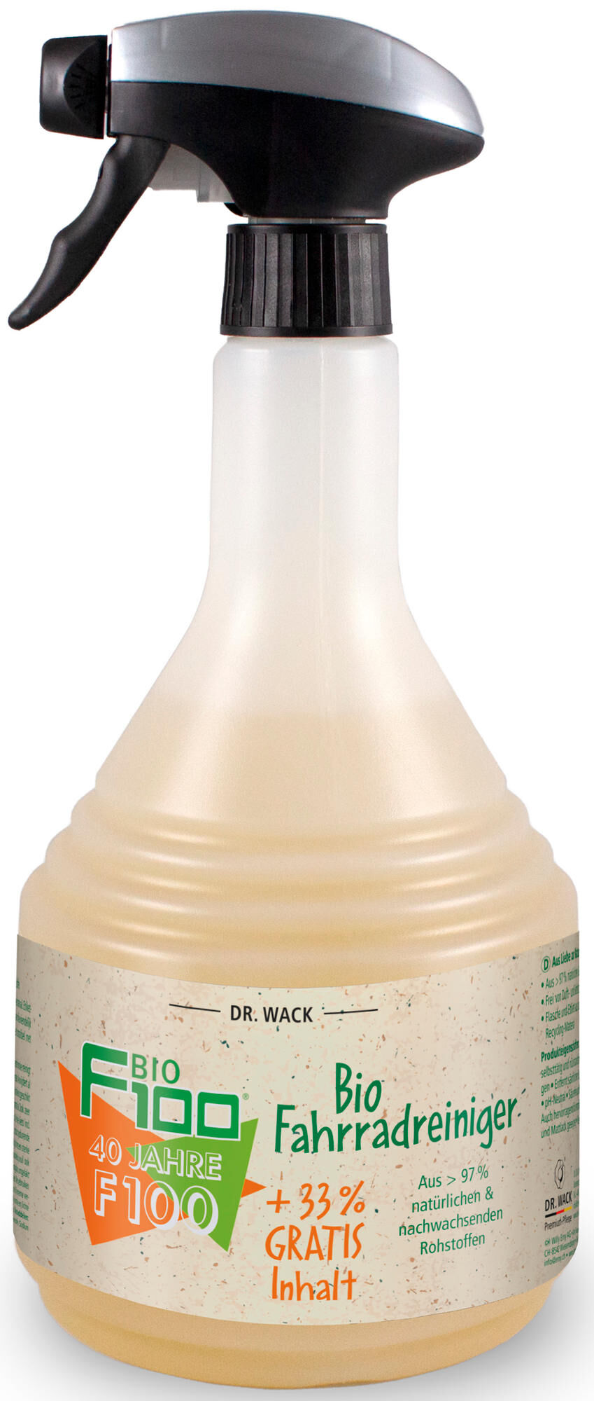 Dr. wack f100 bio bike cleaner 1000ml