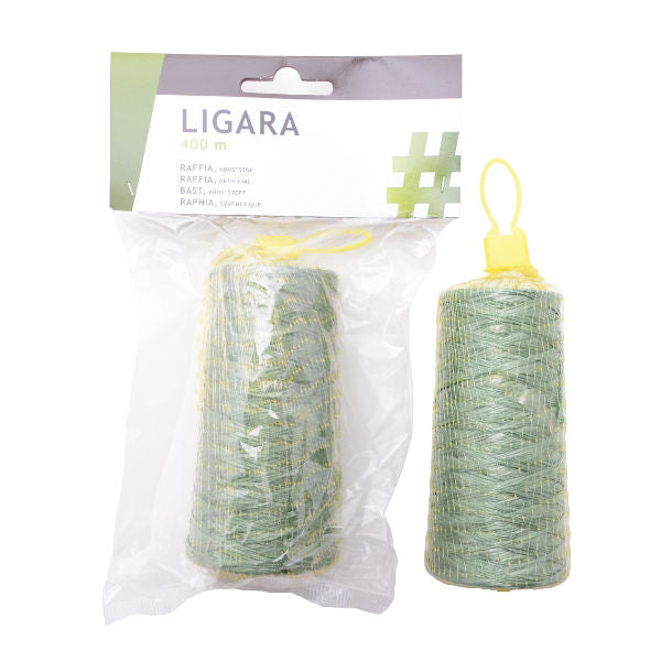 Ligara raffia kunststof tuinband 400m