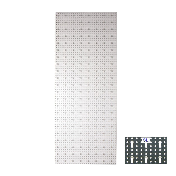 Achterwand perforatie sl sleutel gat 40x100cm tegometall