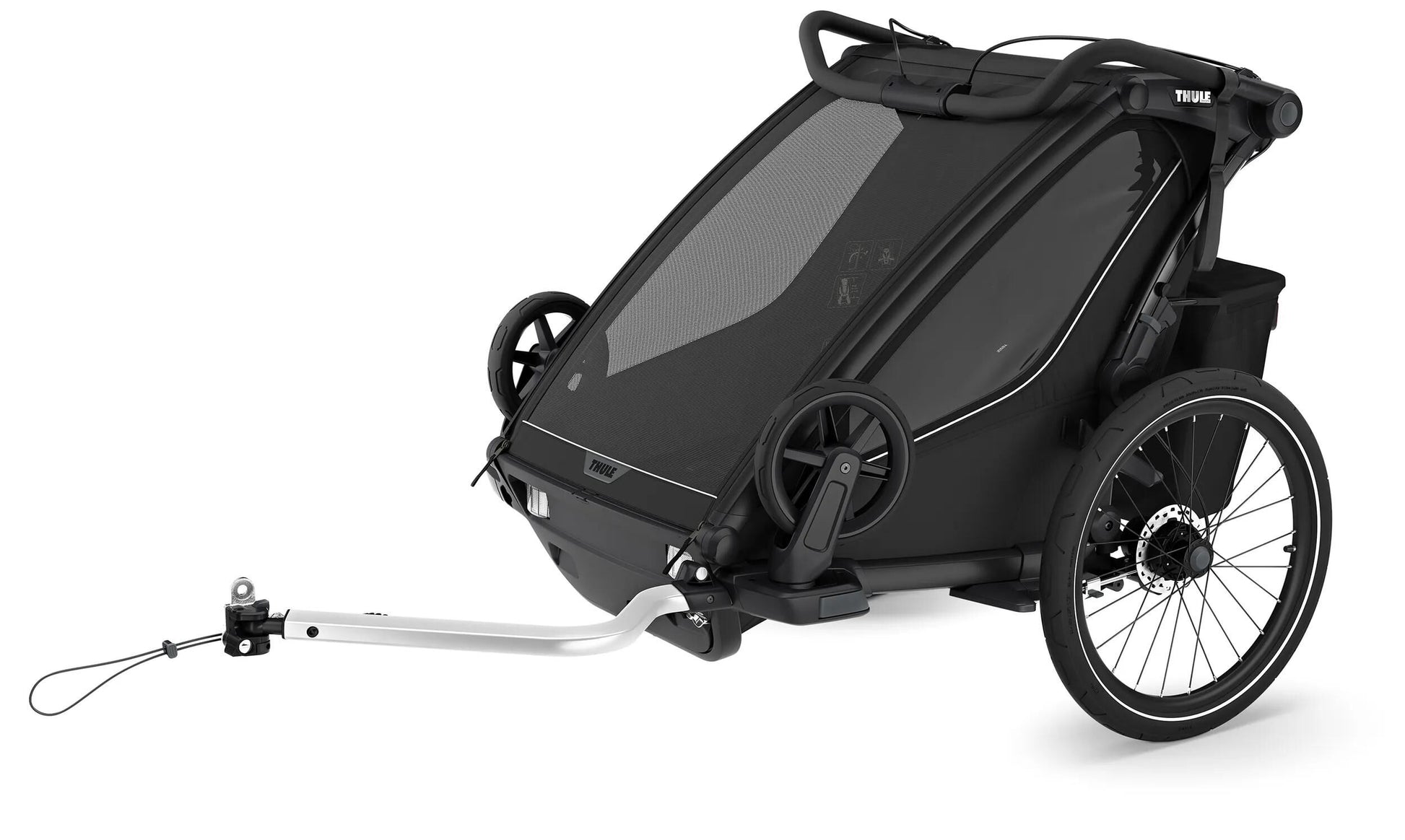 Thule kinderanhänger chariot sport 2 double bicycle trailer chariot sport double