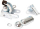Contec aanhangerkoppeling trailer.part ct trailer hitch frame mount, silver