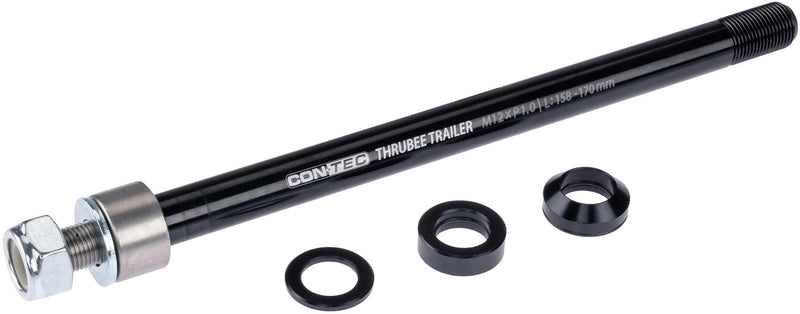 Contec achsadapter thrubee trailer ct axle adapter thrubee trailer m12x1.0 158-170mm