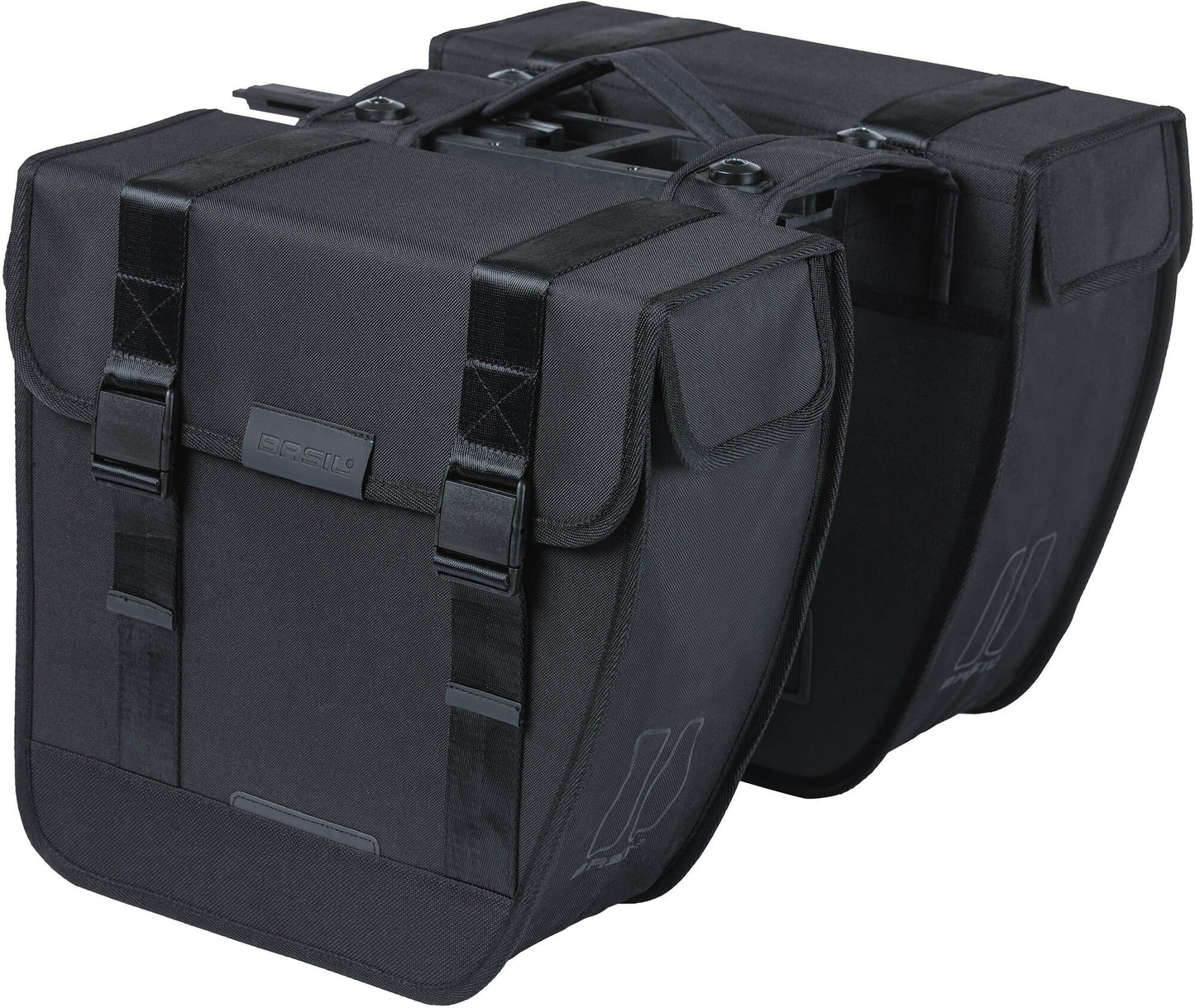 Basil dubbele fietstas tour mik