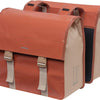 Basil Urban Load dubbele fietstas, rood, waterdicht, 48-53L
