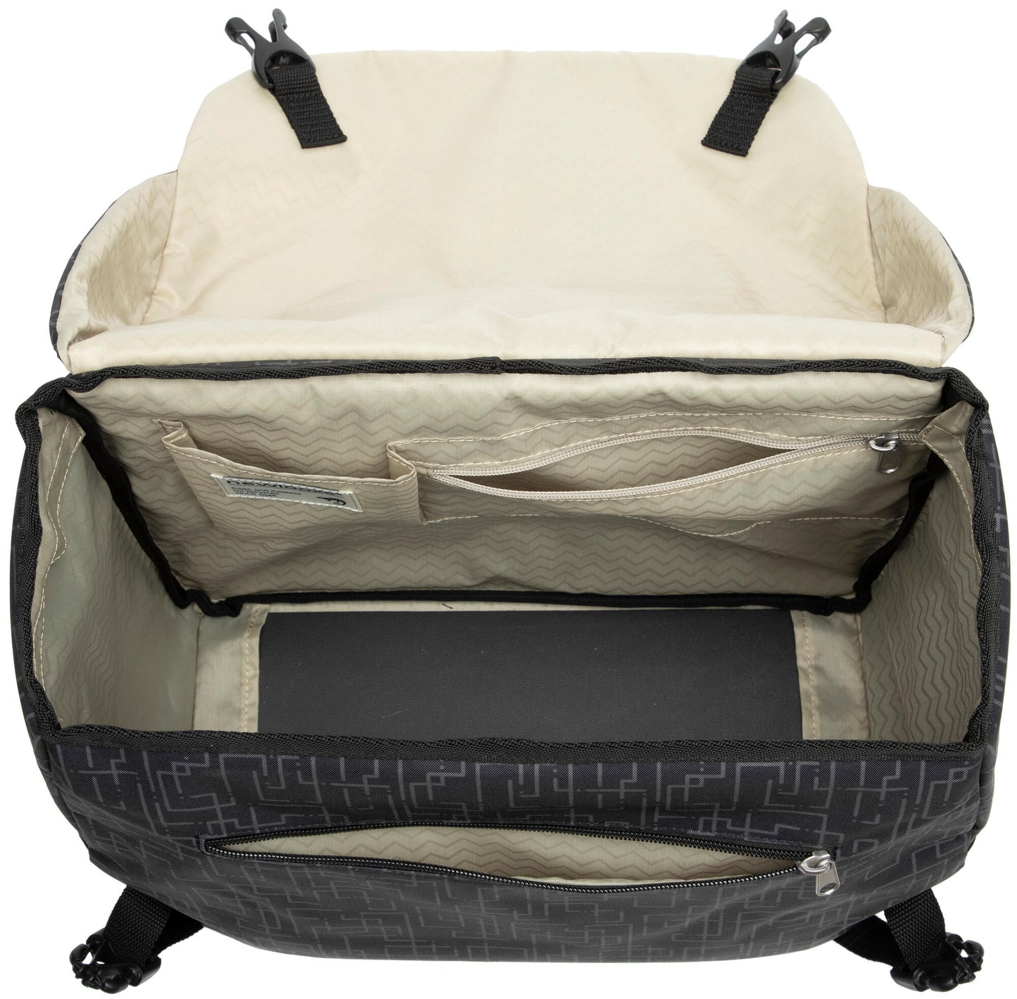 Mondi Joy fietstas - ruime en veelzijdige schoudertas - waterafstotend - Ivy Black