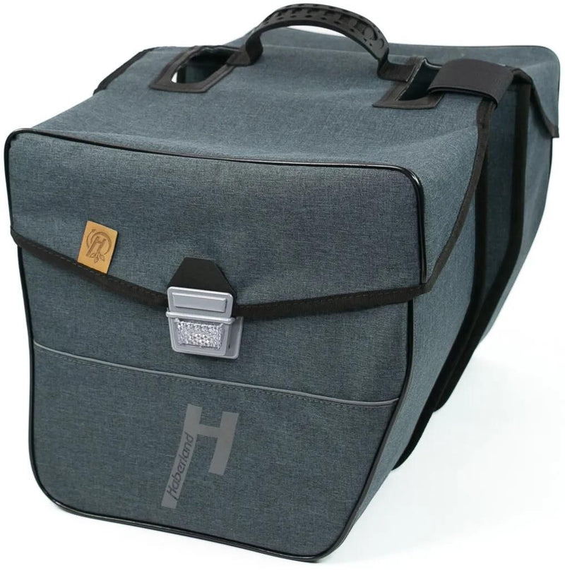 Haberland dubbele tas emotion 4nature double bag emo. 4nature anthracite reflex