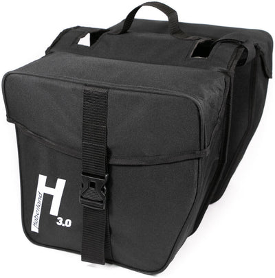 Haberland dubbele tas basic m 3.0 double bag basic m 3.0 black