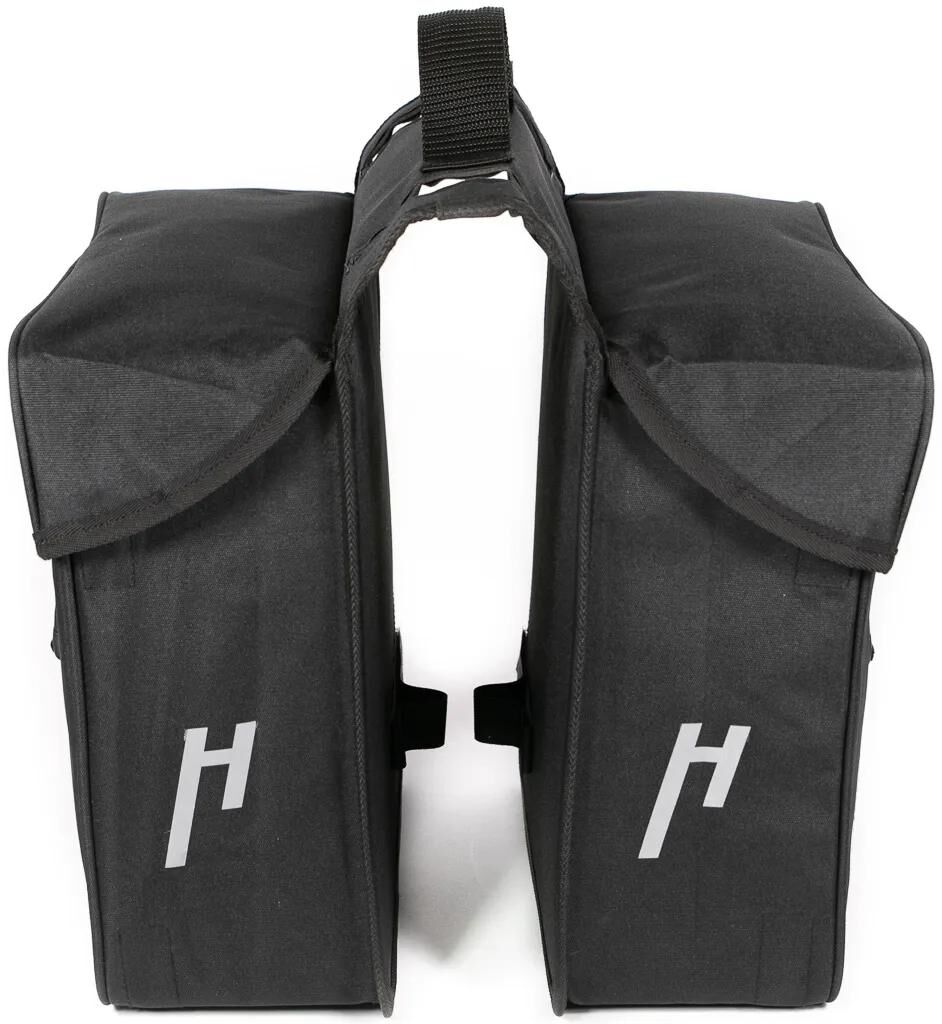 Haberland dubbele tas basic m 3.0 double bag basic m 3.0 black