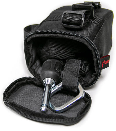 Haberland tasche bag black loose chain, buckle faste