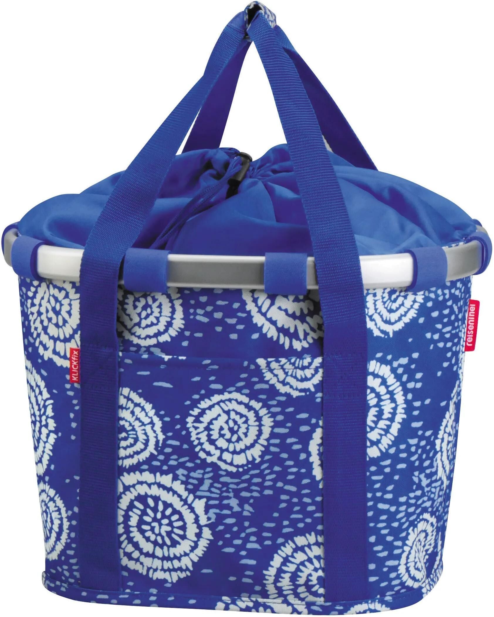 Reisenthel mand bikebasket shop.bag r k bikebasket batik strong blue