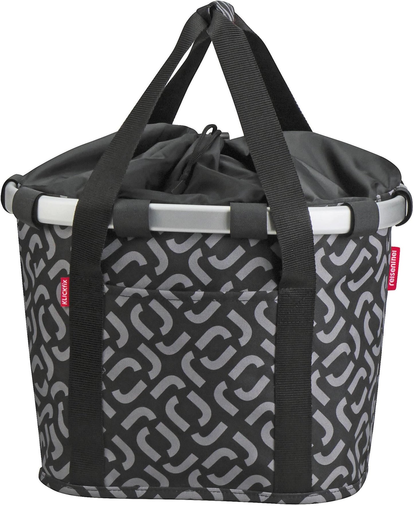 Klickfix rixen kaul shoppertas bikebasket shop.bag r k bikebasket signature black