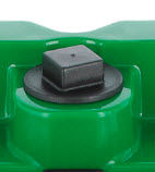 Afsluitdop kunststof 34