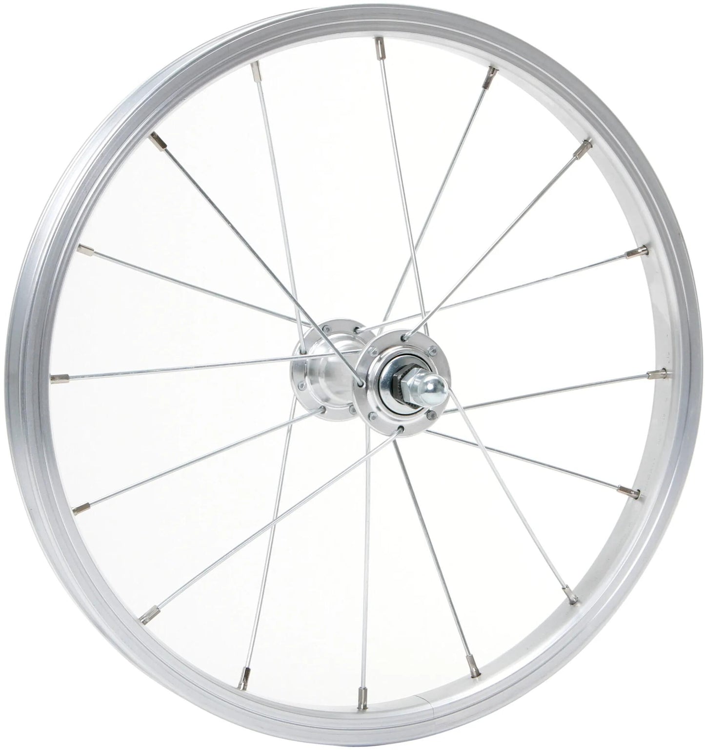 Contec voorwiel alu sport + quando kt-a16f fr.wheel 16 2,00 zinc