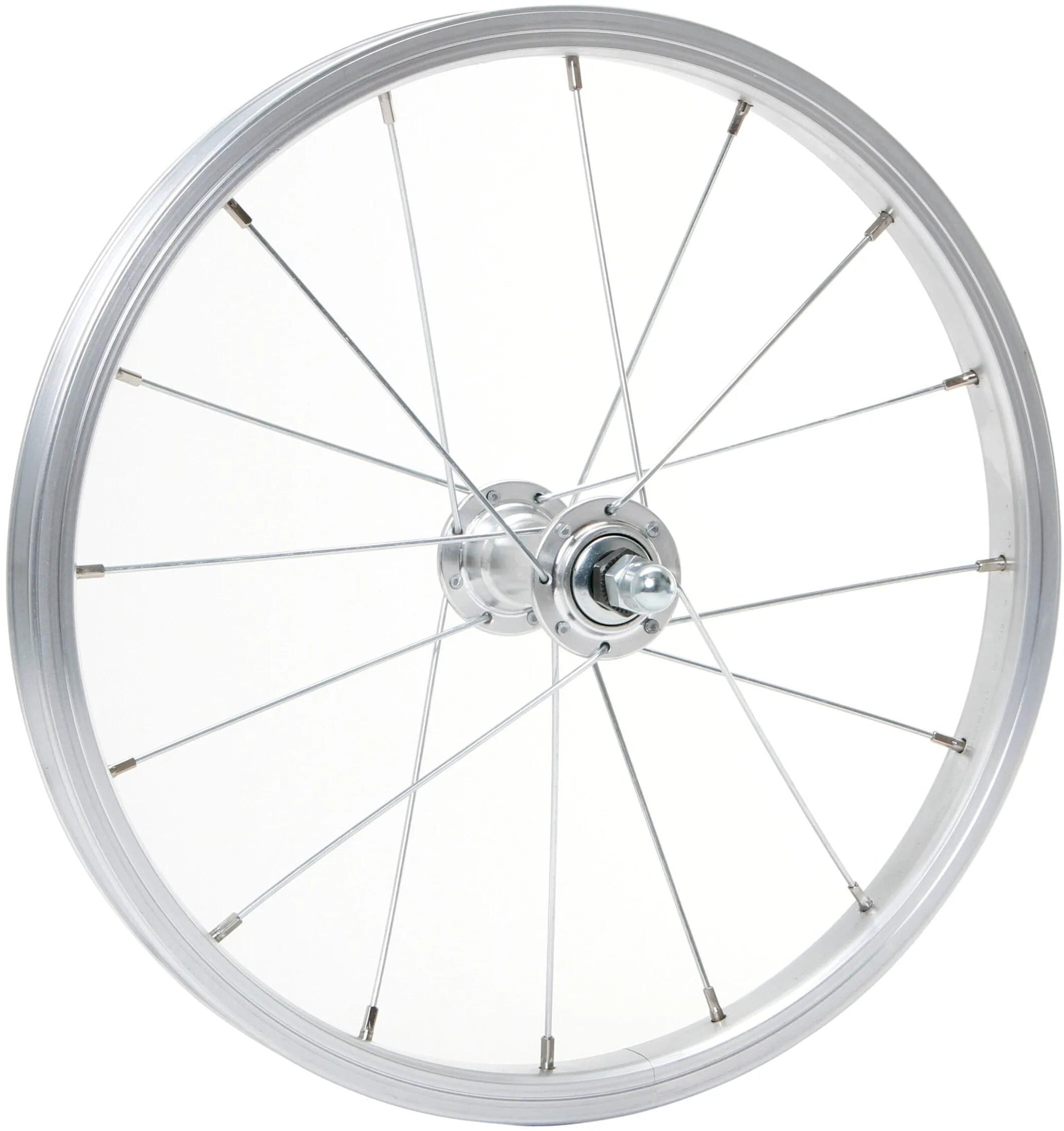 Contec voorwiel alu sport + quando kt-a16f fr.wheel 16 2,00 zinc