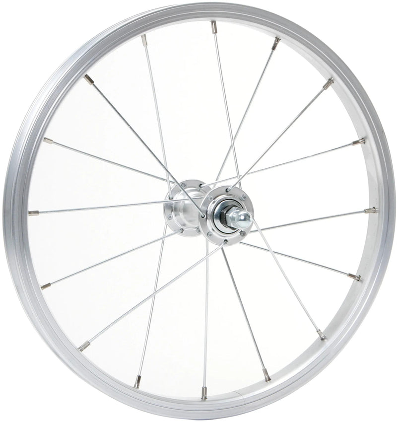 Contec voorwiel alu sport + quando kt-a16f fr.wheel 16 2,00 zinc