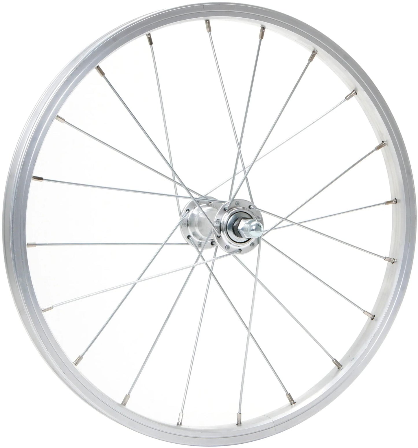 Contec voorwiel alu sport + quando kt-a16f fr.wheel 18 2,00 zinc