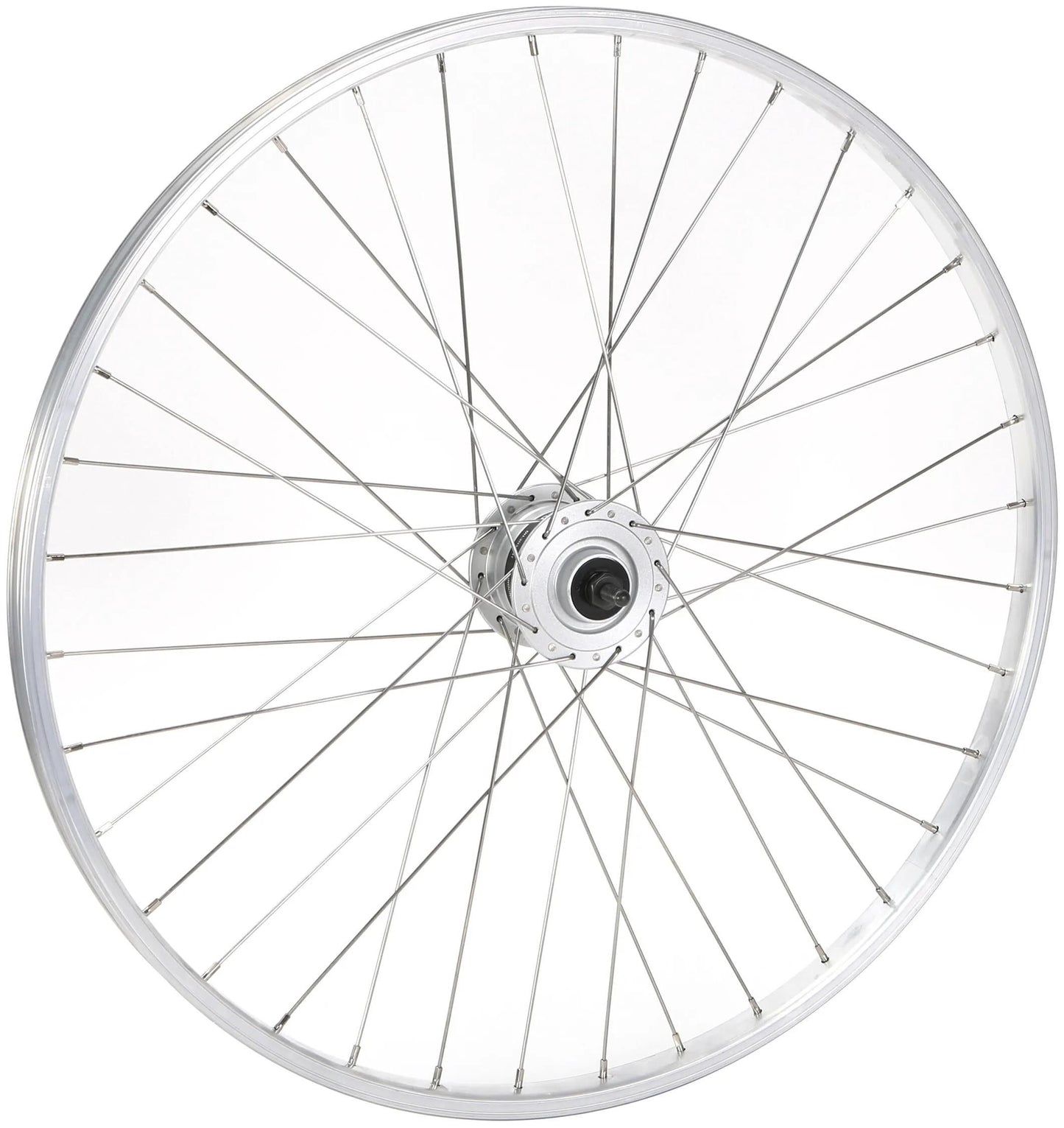 Contec voorwiel alu sport + shimano dh-c3000 fr.wheel 26 2,00 sst